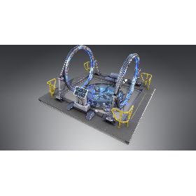 3D Sci-fi Teleport Device Time Machine model